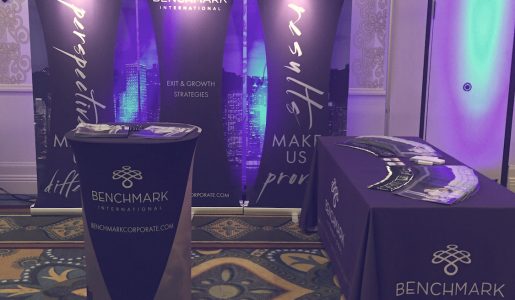 Benchmark Event Booth Set-Up